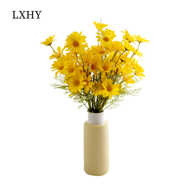 

decorative flowers & wreaths lxhy small daisy simulation bouquet camomile living room wild chrysanthemum fresh dutch decoration
