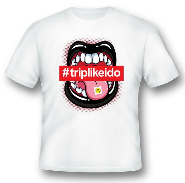 

trip like i do black or white tee shirt, White;black