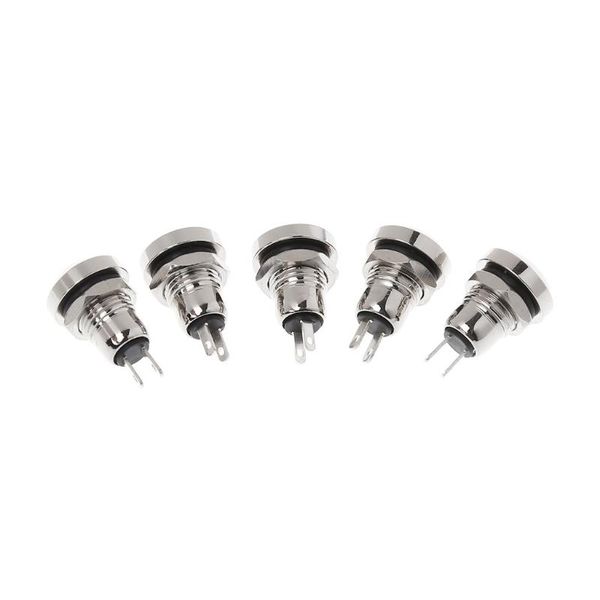 

smart home control h58b 5 pcs 8mm metal momentary 1no 2 pin mini push button switch 3a/250v ac