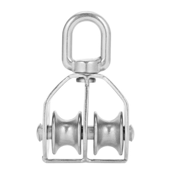 

pc stainless steel portable fitness pulley man women adults accessories