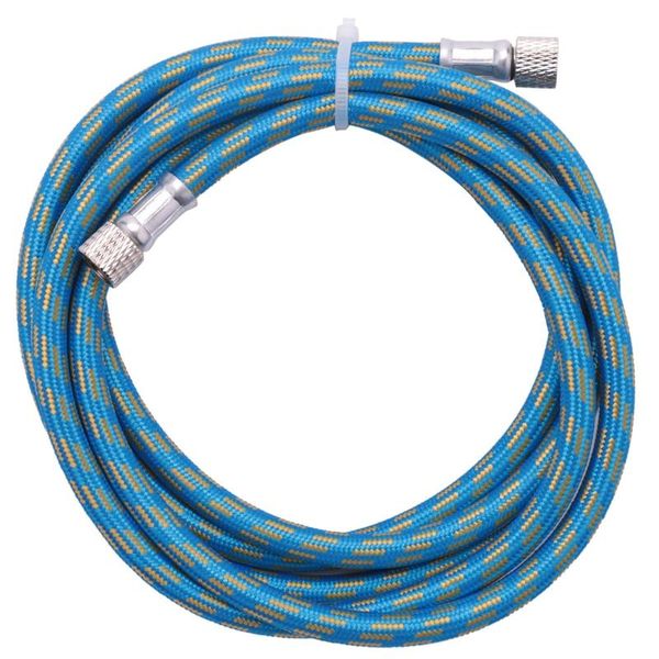 

professional spray guns 180cm 1/4 inch - 1/8 nylon braided airbrush pen air hose for compressor tool accessories cake needle body pa