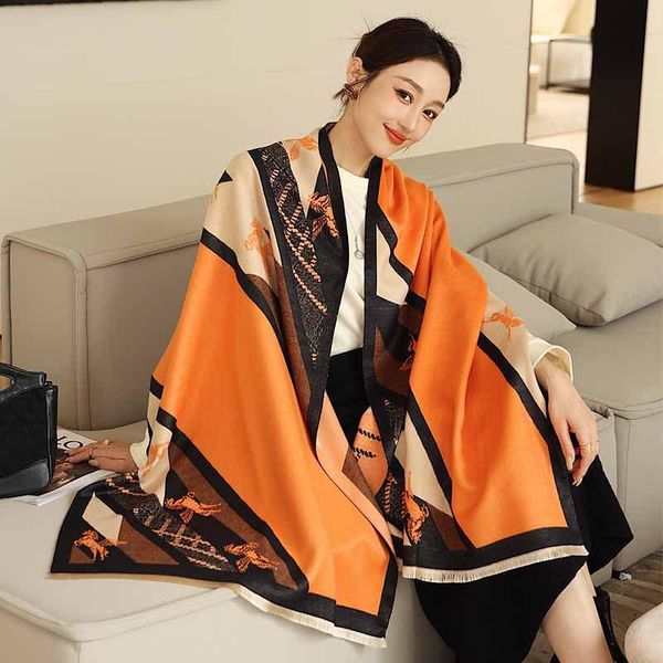 

scarves winter long fashion neck warm cashmere scarf women female bandana shawl wraps foulard pashmina cachecol, Blue;gray