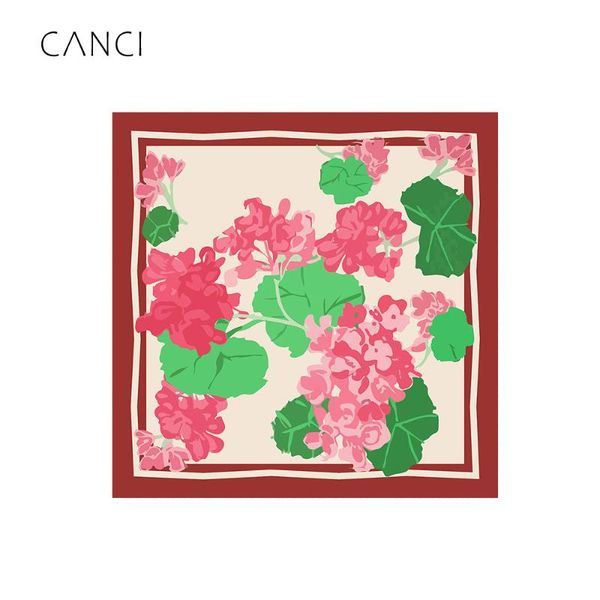 

scarves fashion for women shawl print silk twill hijab scarf female bandana 90*90cm square shawls scarfs ladies, Blue;gray