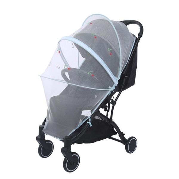 

universal pram mosquito net buggy stroller pushchair bug insect car seat mesh embroidery 97bc parts & accessories