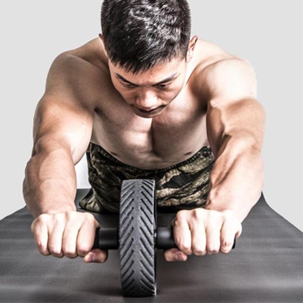 

abdominal rollerexercise wheel fitness equipment mute roller for arms back belly core trainer body shape training supplies