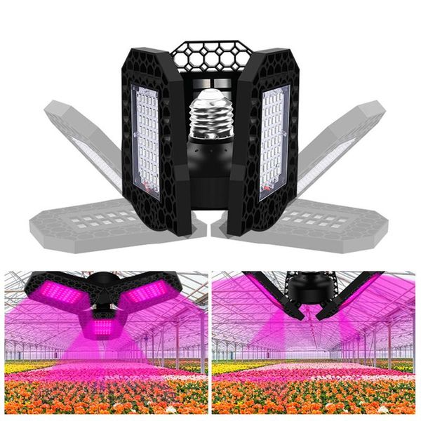 

full spectrum 144 led plant grow light red blue lamp indoor vegs cultivo growbox tent home room green house bulbs