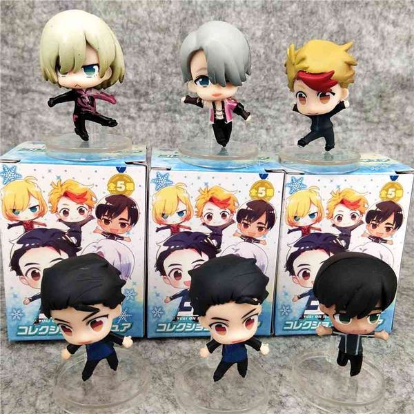 

animation 6 yuri on ice on ice q version small clay blind box egg manual