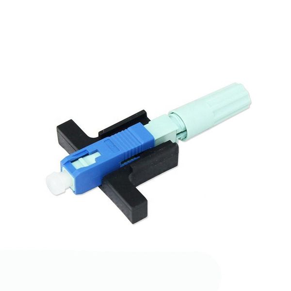 

sc upc fast connector single-mode ftth tool cold fiber optic connnector equipment