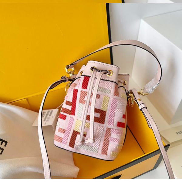 

handbags rainbow women mini bucket bag in spring and summer zmm