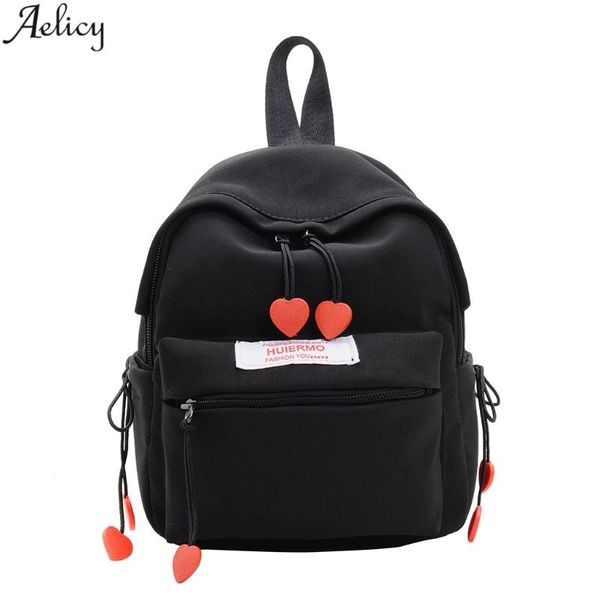 

outdoor bags aelicy women oxford shoulder bag for teenage girls kids multi-function small bagpack ladies school backpack 2021