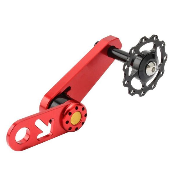 Bicicleta Deleilurs Bicycle Speed ​​Speed ​​Converter Tensor da cadeia de alumínio Dobring leve MTB Estabilizador de estrada MTB