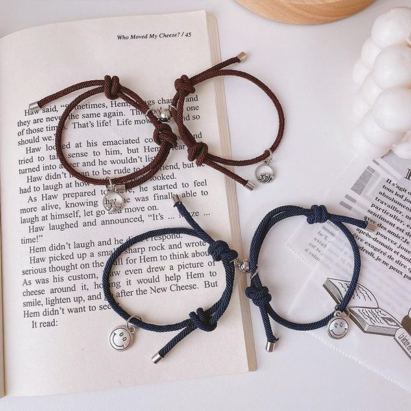 

hair accessories a pair of lovers' bracelets for vows love, Slivery;white