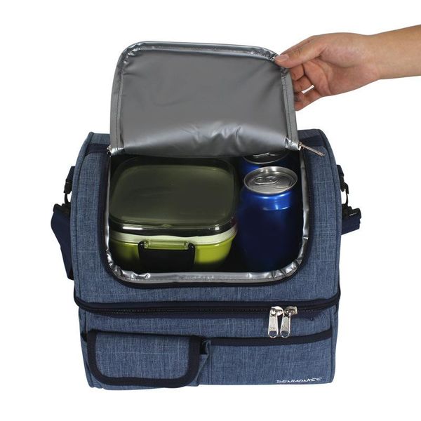 

storage bags 20l eva waterproof oxford meal prep lunch tote boxes insulated travel