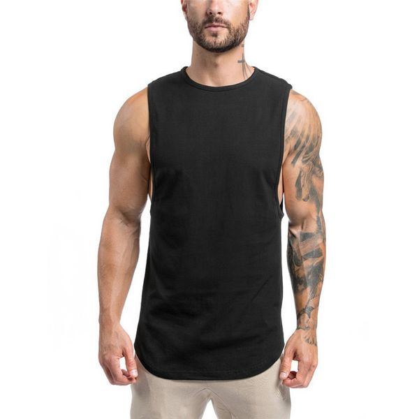 

men' tank golds gyms brand singlet canotte bodybuilding stringer men fitness t shirt muscle guys sleeveless vest tankwholesale, White;black