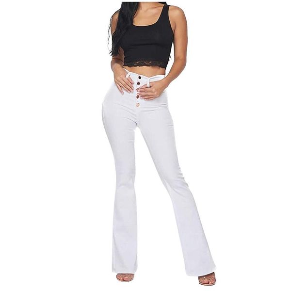 

women's jeans pants high-waist wide-legged casual teenagers classic harajuku denim skinny jean women pantalones de mujer, Blue