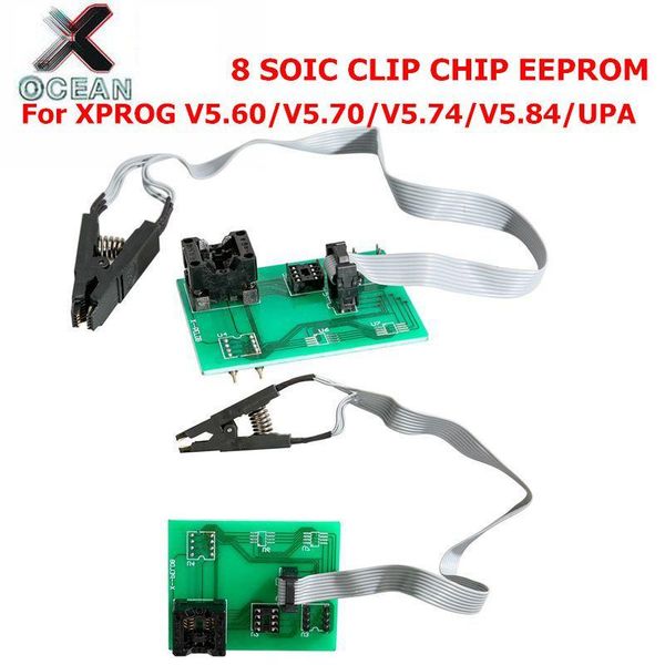 

code readers & scan tools reading 8 foot chip clip adapter with xp for v5.60 /v5.70/v5.74/v5.84 xprog -box ecu programmer and upa usb