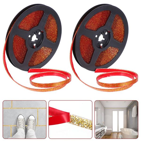 

wallpapers 2pcs tile floor gap sealing tape professional premium