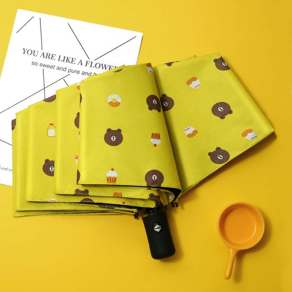 

bear's full automatic sunscreen and ultraviolet umbrella