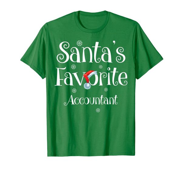 

Santa' Favorite Accountant Job Xmas gifts T-Shirt, Mainly pictures