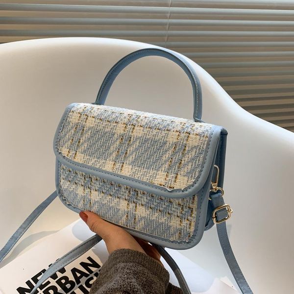 

evening bags handbag diagonal women's classic canvas fashion plaid shoulder bag