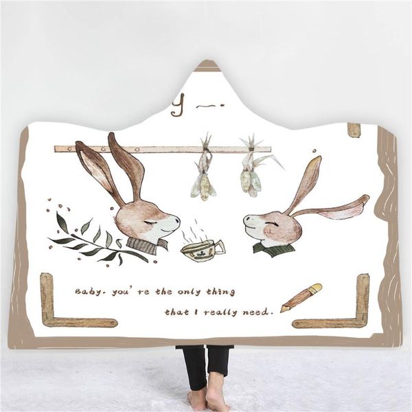 

blankets forest hoodie wearable blanket fleece cozy ultra-soft light weight warm adults kids gift