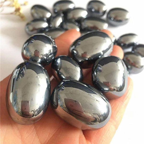 

terahertz tumbled stones natural quartz minerals crystals healing gemstones reiki home decorations decorative objects & figurines