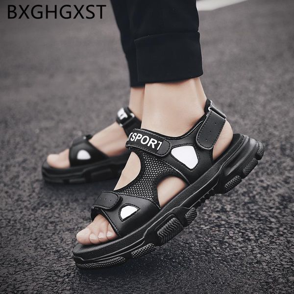 

sandals platform men outdoor shoes fashion black gladiator for brand summer casual ayakkabi