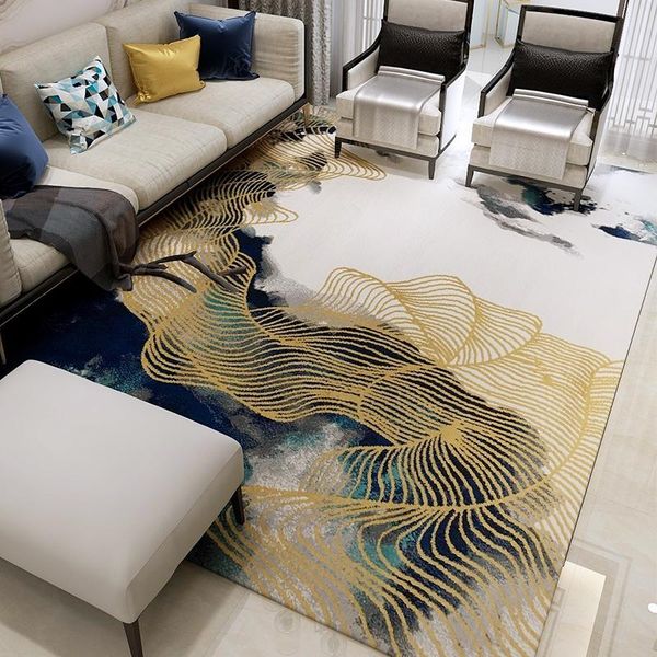 

gold line carpets for living room thick polypropylene bedroom carpet sofa coffee table rugs study mat rug kids luxurious floor