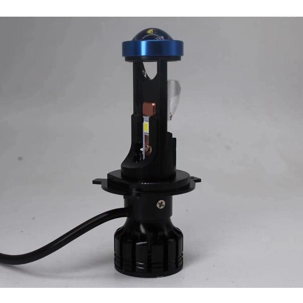 

2pcs/set h4 9003 hi/lo beam led mini projector lens car styling headlight bulbs automobile auto lamp light 6000k 12000lm1