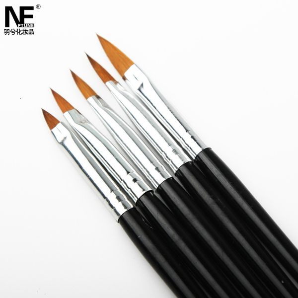 

tool brush nail special carving pen black wood pole 5 crystal pens