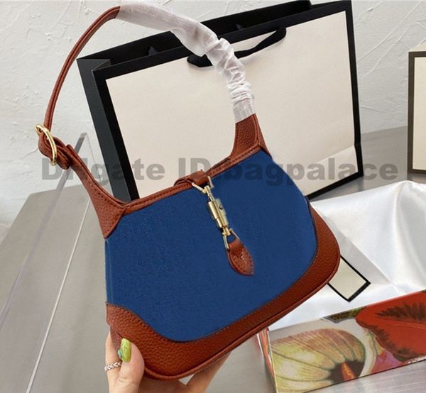 

wholesale totes bags one shoulder blue two-tone designers luxurys handbags wallet printed women ladies soho bag fashion messenge luggage