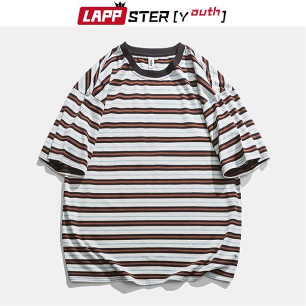 

men harajuku japanese plaid shirts summer mens streetwear fashions vintage shirt male casual loose ees 210420, White;black