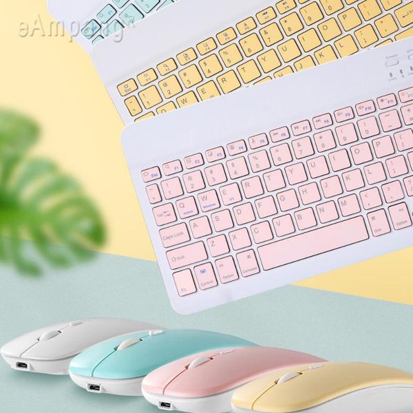 

keyboards bluetooth keyboard for lenovo tab m10 hd plus p11 pro arabic hebrew spanish russian portuguese korean touchpad mouse