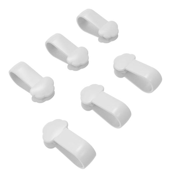

clothing & wardrobe storage 6pcs quilt cover plastic non slip needleless high elasticity home bed sheet grippers bedroom duvet clips anti mo