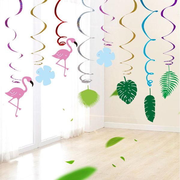 

2021 spiral pendant mall children's day party spiral pendant decoration