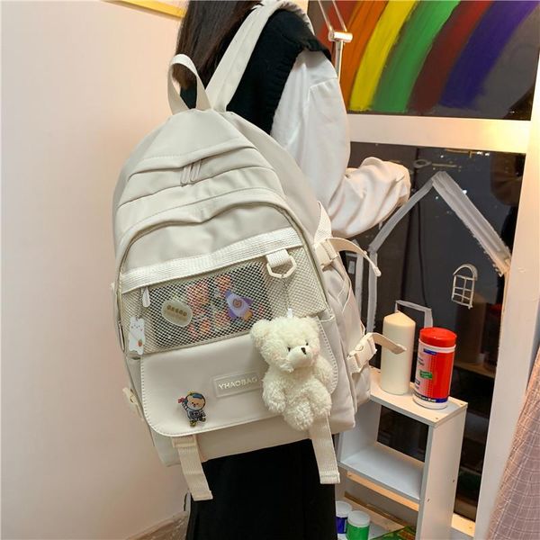 

backpack internet celebrity same travel bag high school student junior schoolbag