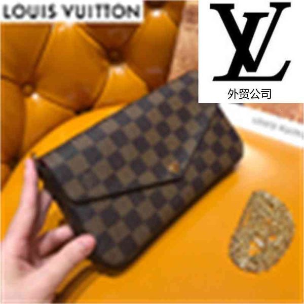 

body brown checkerboard three-piece chain bag n63032 women handbags iconic bags handles shoulder bags totes cross brand j5pc