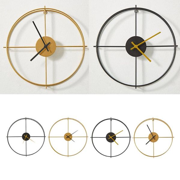 

wall clocks 14'/20' iron simple clock silent unique modern office watch decorative