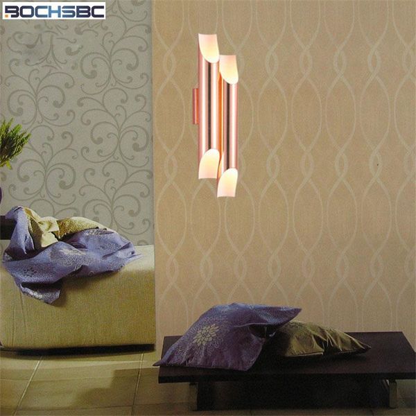 

wall lamp bochsbc g9 led pipe lamps modern bathroom light fixtures art lighting for bedroom dining room white&black&gold sconce