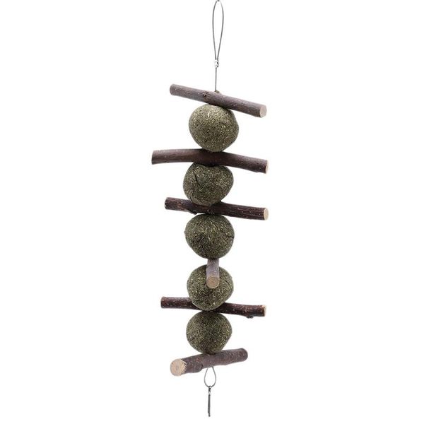 

small animal supplies pet teeth grinding toys hamster apple tree branch grass ball hanging cage