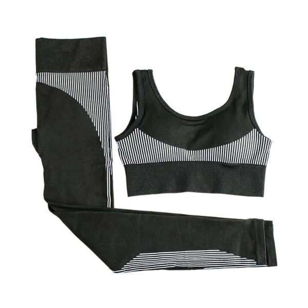 

piece yoga sets women gym clothes seamless fitness sportswear leggins push up set brassiere sport femme and leggings outfit
