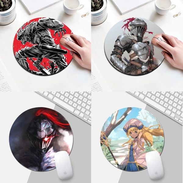 

mouse pads & wrist rests yndfcnb goblin slayer beautiful anime mat round desk gamer gaming for pc lappad