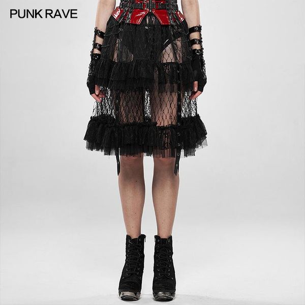 

japan style punk rave lolita women skirt,visual kei white black wlq095 skirts