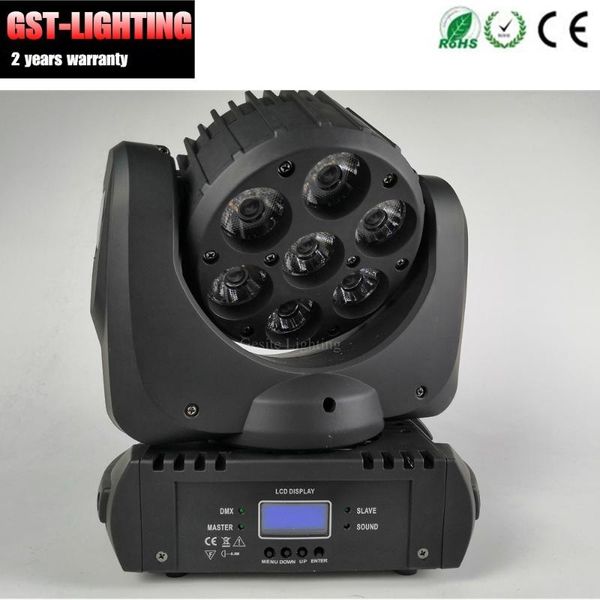 

effects led beam moving head light dmx 15 channels rgbw 4in1 quad color dj