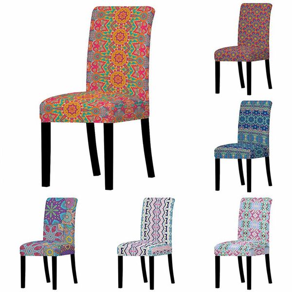 

chair covers bohemia cover stretch slipcover modern removable home decoration anti-dirty seat protective