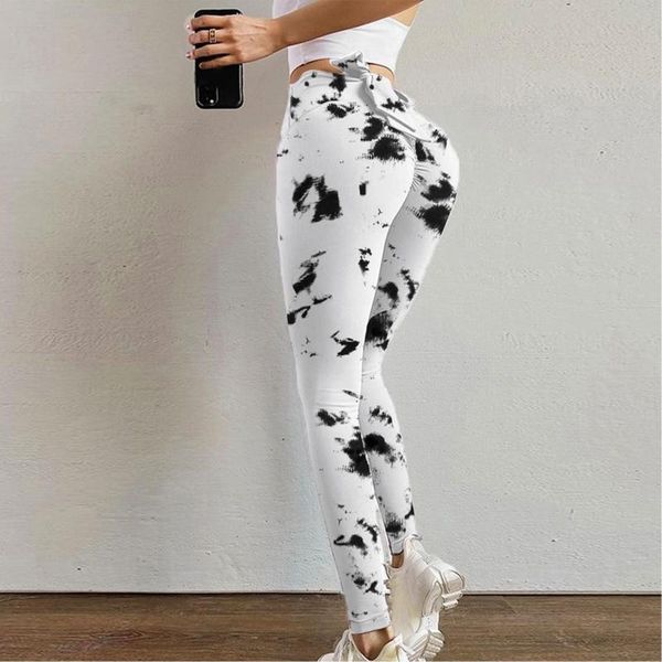 

yoga outfit woman pants seamless fitness leggings women high waist elastic push up trousers gym clothing cycling female 5i