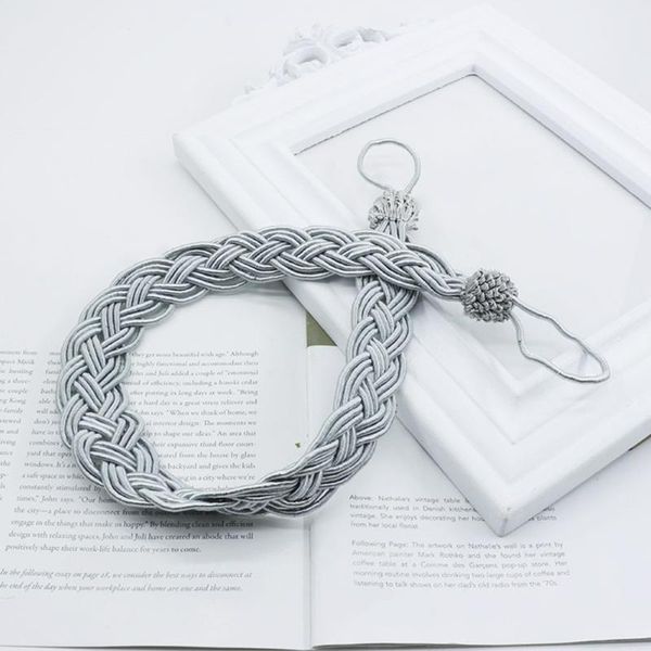 

other home decor 1pair accessories anti slip el straps with tassels universal bedroom curtain tiebacks kitchen decoration handmade woven