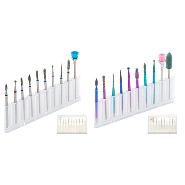 

nail drill bit set electric machine salon manicure pedicure art equipment, Silver