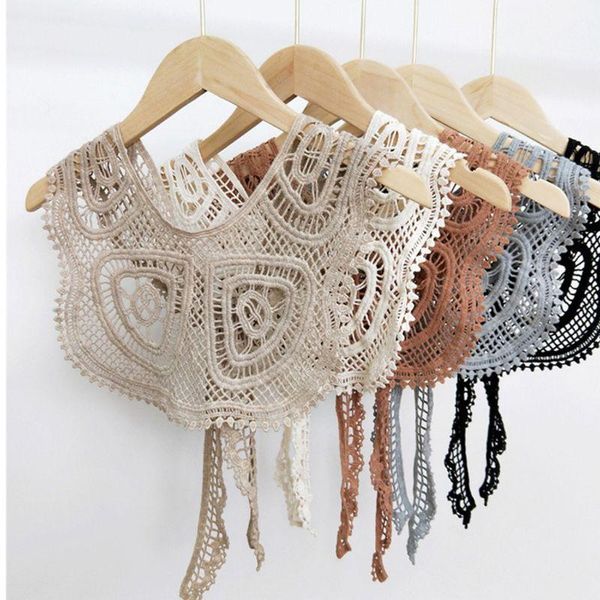 

scarves hollow out crochet floral lace grid tassels women solid color shawl for ladies wedding evening party decor, Blue;gray