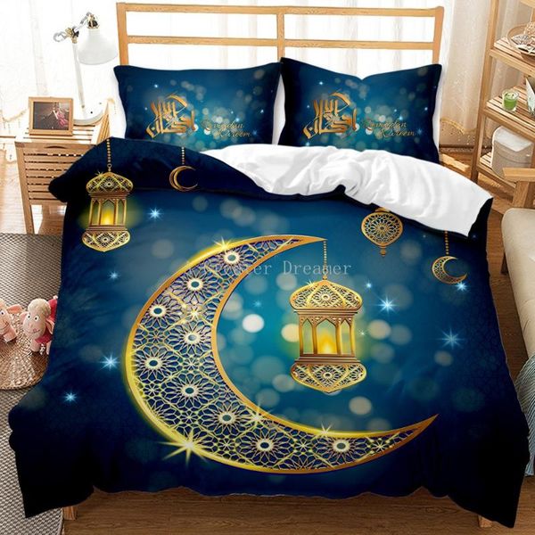 

bedding sets 3d stars moon set cute polyester home textiles pillowcases kids boys textile comfortable fabric